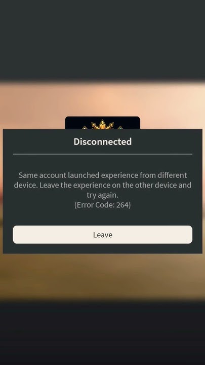 I got error code 264 - YouTube