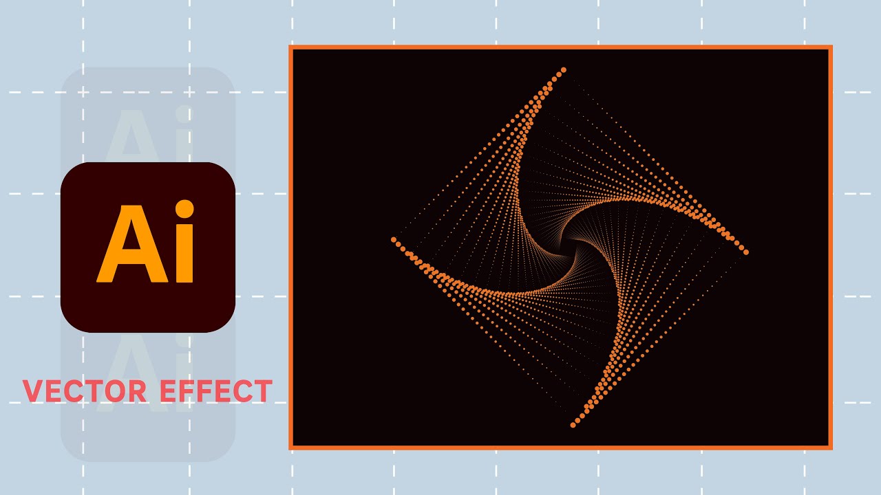 Vector effect Illustration Tutorial | Adobe Illustrator Tutorial - YouTube