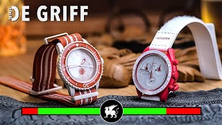 Ultimate Showdown: MoonSwatch vs Fifty Scuba - Omega Swatch vs Swatch  Blancpain - Atelier DE GRIFF