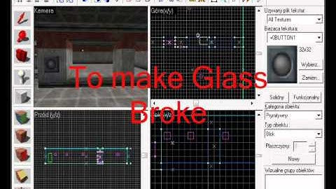 Valve Hammer Editor Tutorial 4 Make buttons and Glasses