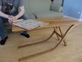 Woodworking Time Lapse: Han&#39;s Cantilevered Table