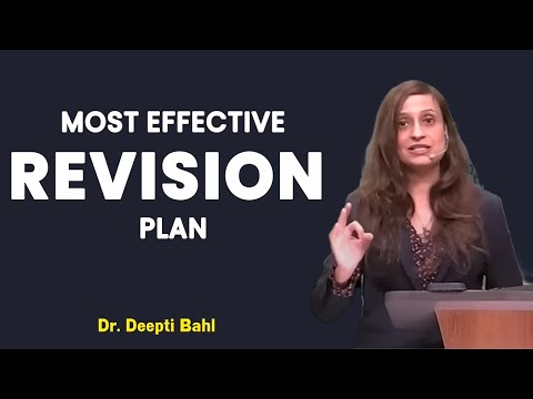 Revision Strategy U0026 Pep Talk By Dr. Deepti Bahl