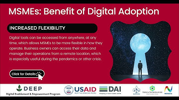 Benefits of Digital Adoption for MSMEs With DEEP Program Acting as an Enabler