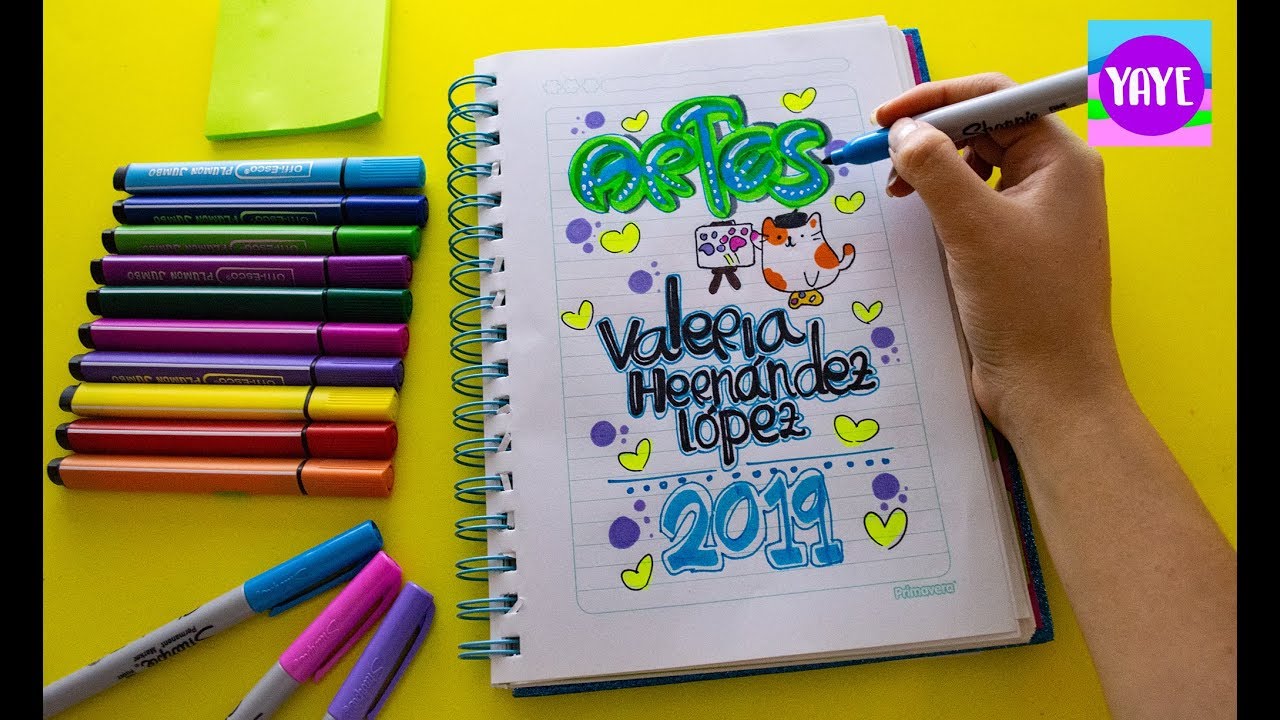 Tutorial para marcar cuaderno de Artes ✍🖌Yaye - thptnganamst.edu.vn