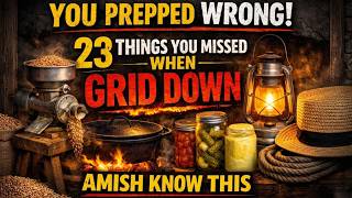 23 Forgotten Amish Survival Items Modern Preppers Are Missing – Get Them Before Grid Down