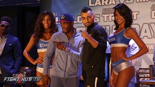 Erislandy Lara vs. Vanes Martirosyan 2 Complete Final Press Conference Video & Face Off Erislandy Lara vs. Vanes Martirosyan 2 Complete Final Press Conference Video & Face Off