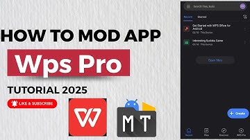 HOW TO MOD WPS PRO USING MT MANAGER / TUTORIAL 2025