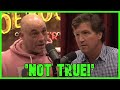 Joe rogan shocked as tucker says evolution not true to his face