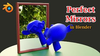 Create Perfect Mirrors In Blender | Use of Reflection Plane for Flat Mirror Surface | Eevee & Cycles