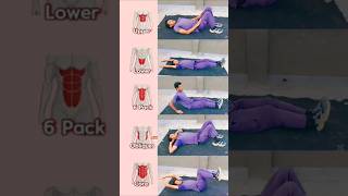 How to Get Six-Pack Abs at Home (No Equipment!) 🔥💪 #shorts