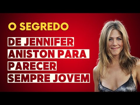 Dieta da atriz Jennifer Aniston PARA NÃO ENVELHECER