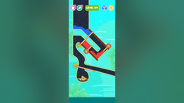 save the fish level 89 -mobile game/fishdom #shorts