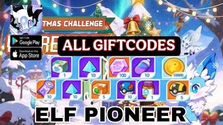 Elf pioneer game 7 giftcode // All gifts code in  elf pioneer game ep 3 