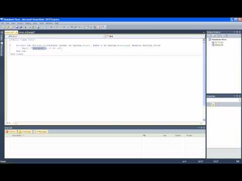 How To Make A Shutdown Virus In Visual Basic 2008 And 2010