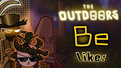 THE OUTDOORS be like 🌳: Roblox Doors Outdoors compilation!