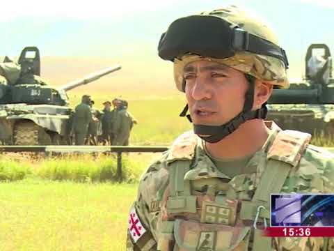 ჯავშანსატანკო და საარტილერიო სწავლებები ორფოლოს პოლიგონზე