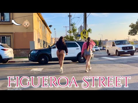 Figueroa Street 🌞 | Los Angeles, California  [4K] 🇺🇸