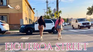 Figueroa Street 🌞 | Los Angeles, California  [4K] 🇺🇸