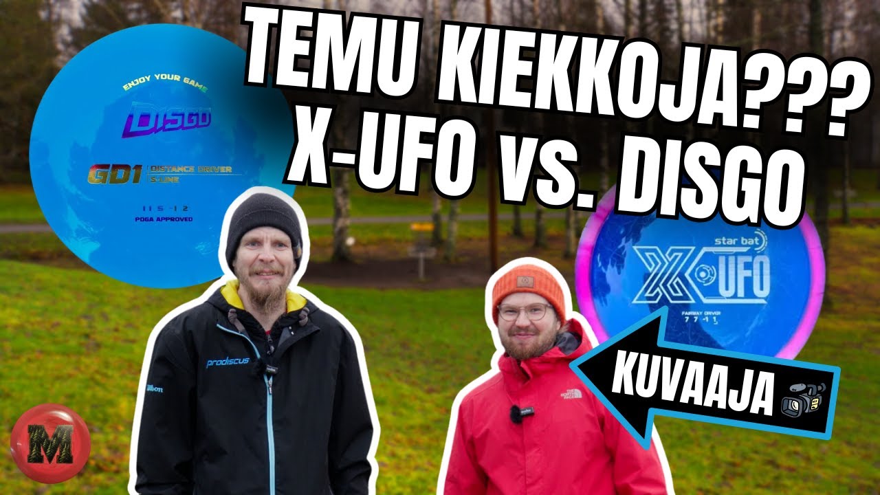 TEMU KIEKKOJA??? X-UFO vs DISGO
