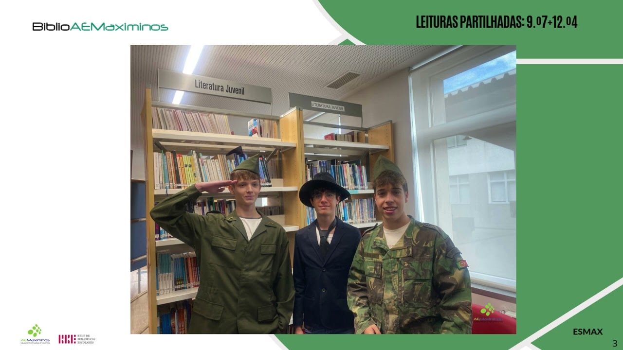 Leituras Partilhadas: 9.º 6 + 10.º 2