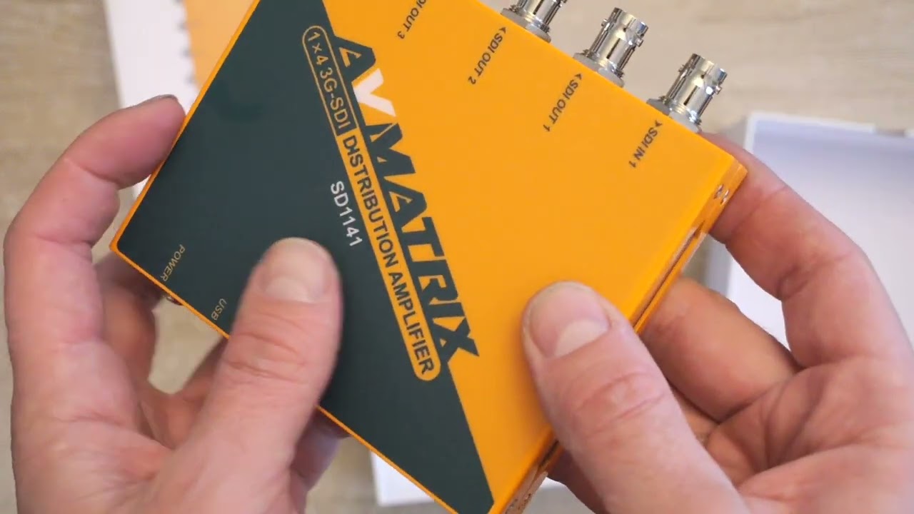 AVMATRIX SD1141 Unboxing