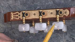 Video #5-Learn the Names of the Parts of the Tuning Machines | Douglas Niedt, classical guitar