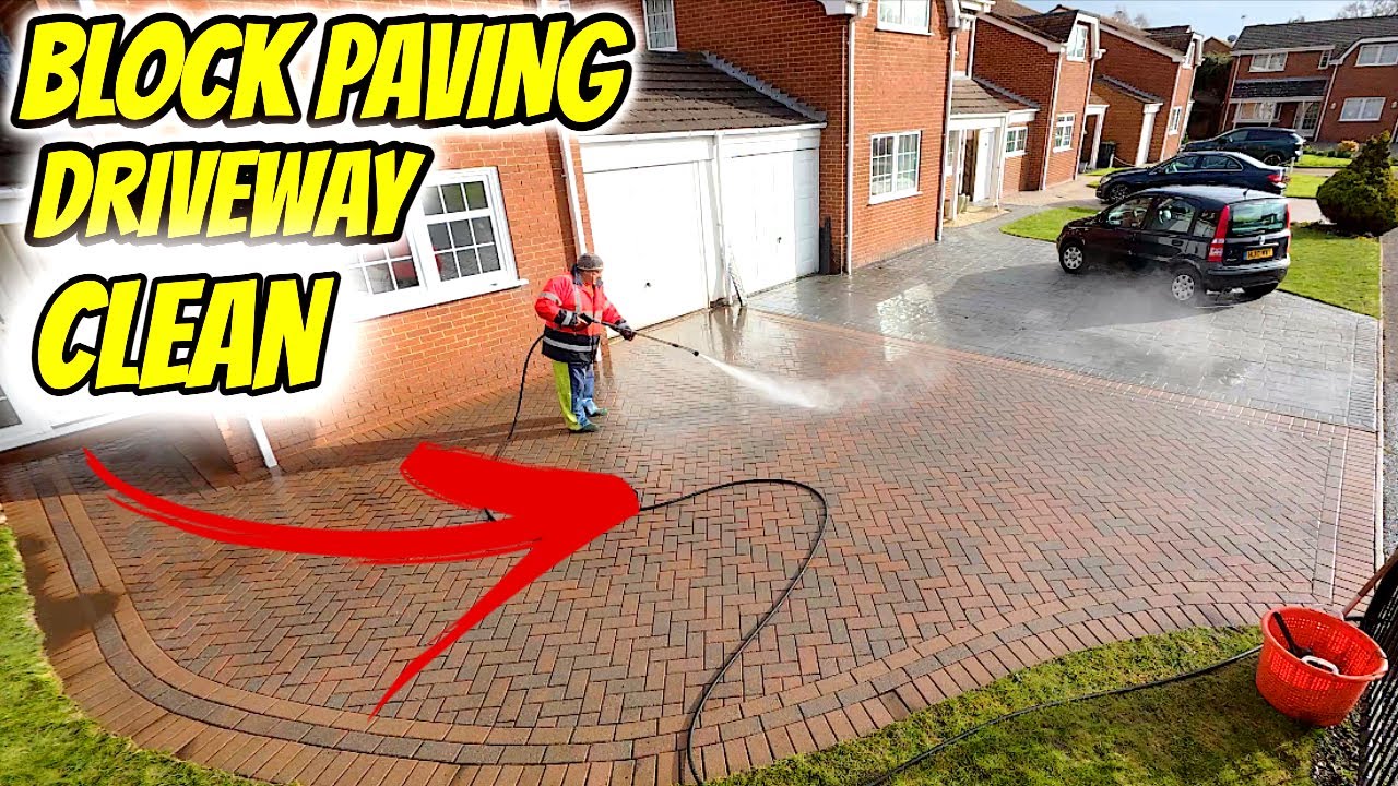 The BEST Way to Clean Your Driveway Block Paving