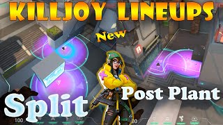 Top 10 New Split Killjoy Post Plant Lineups | Killjoy Lineups Split | KJ Setups Split