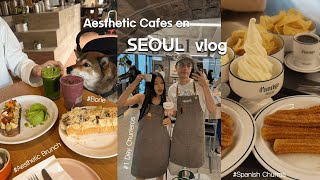 vlog l 1 Dia de Churreros 👩🏻‍🍳👨🏻‍🍳🥖 Cafes Aesthetics en Seul 🪡 Famigo Churros l LEGO Pop Up