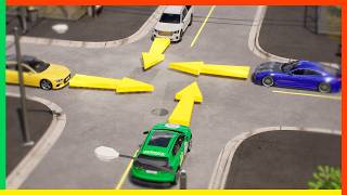 Uncontrolled Intersections. Who Goes First? Most Drivers Get This Wrong