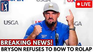 PGA Tour BOMBSHELL: Bryson DeChambeau Refuses to Back Down During Private Meeting With Brian Rolapp