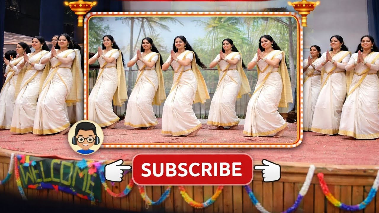 South Indian dance video performed by students 🧿❤️