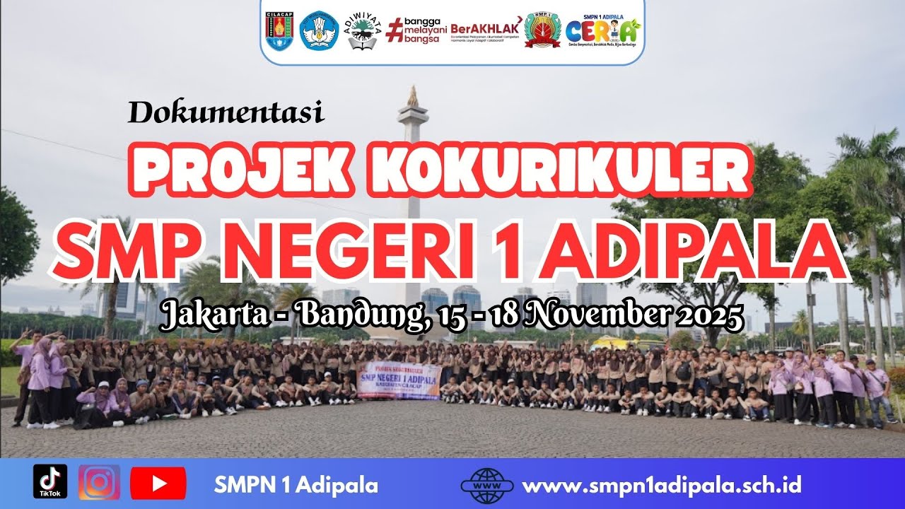 🎬 Jejak Pembelajaran Bermakna | Projek Kokurikuler SMPN 1 Adipala 2025