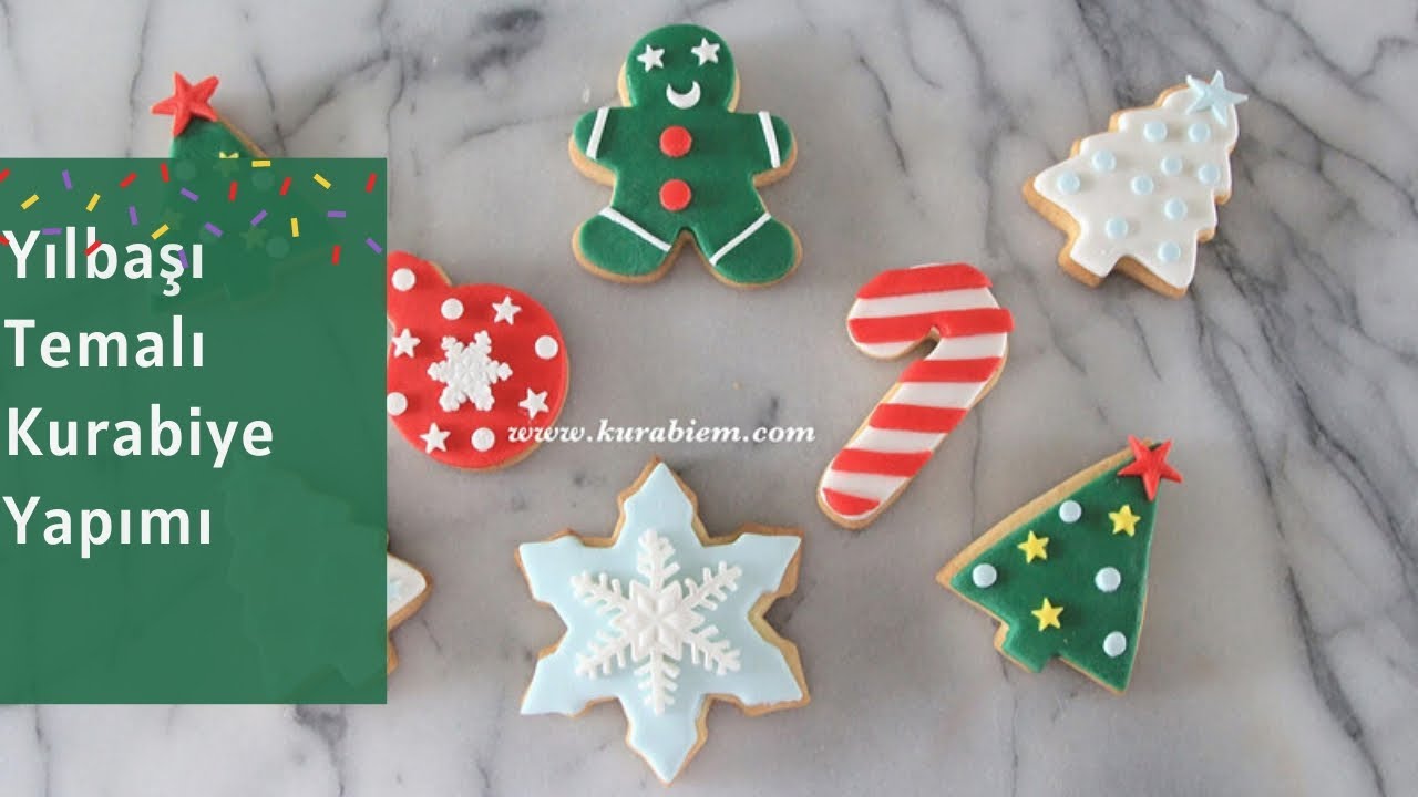 Yılbaşı Temalı Kurabiye Yapımı ⛄️ ❄️(Vanilyalı Kurabiye Tarifi)