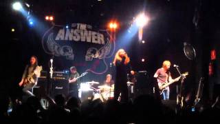 The Answer - Waste your Tears (live Madrid 13/1/12)