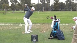 Jordan Spieth on the Range