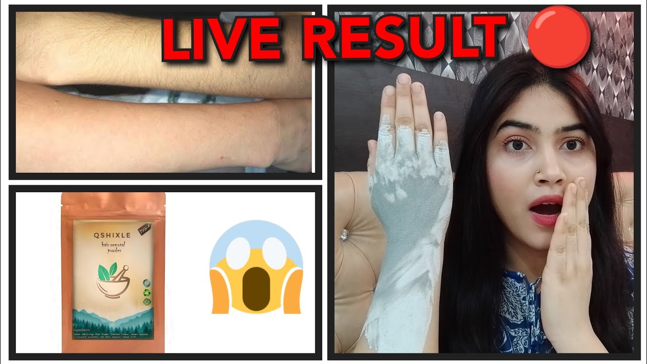 *VIRAL* Hair Remover Wax Powder Honest Review + Live Demo Painless