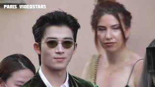 Wang Xingyue arrival at show Armani @ Milan 22 june 2026 during the Fashion Week