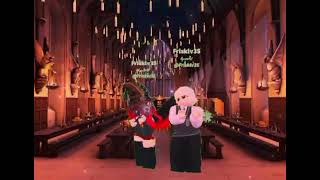 Foot fungus #roblox #edit #harrypotter (me and Draco Malfoy partying when no one in eating hall)