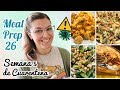 MEAL PREP CUARENTENA *Menú Semanal Económico* RECETAS CON CONSERVAS RECETAS PARA CUARENTENA