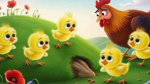 "🌟 VIJF kuikentjes gaan op avontuur! 🐥 Pakkend kinderliedje voor kinderen | Meezingplezier!"