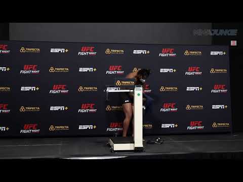 UFC on ESPN+ 39 official weigh-in