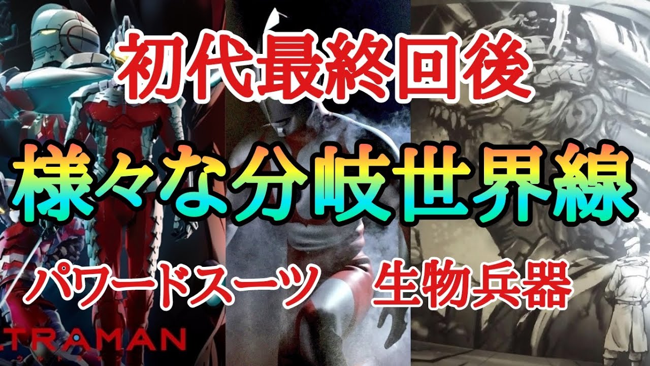 Various world lines that branched off after the final episode of
