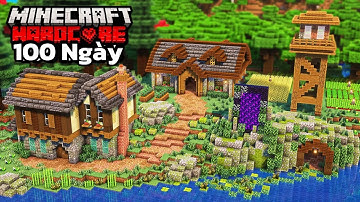 Tôi Đã Dành 100 Ngày Để Xây Dựng Căn Cứ Trong Khu Rừng Taiga !! [Minecraft Hardcore]