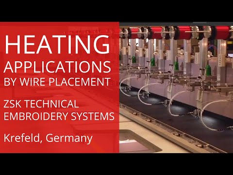 Heating Applications by Wire Placement with Wire Hit Detection System