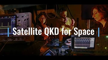 Satellite Quantum Key Distribution for Space