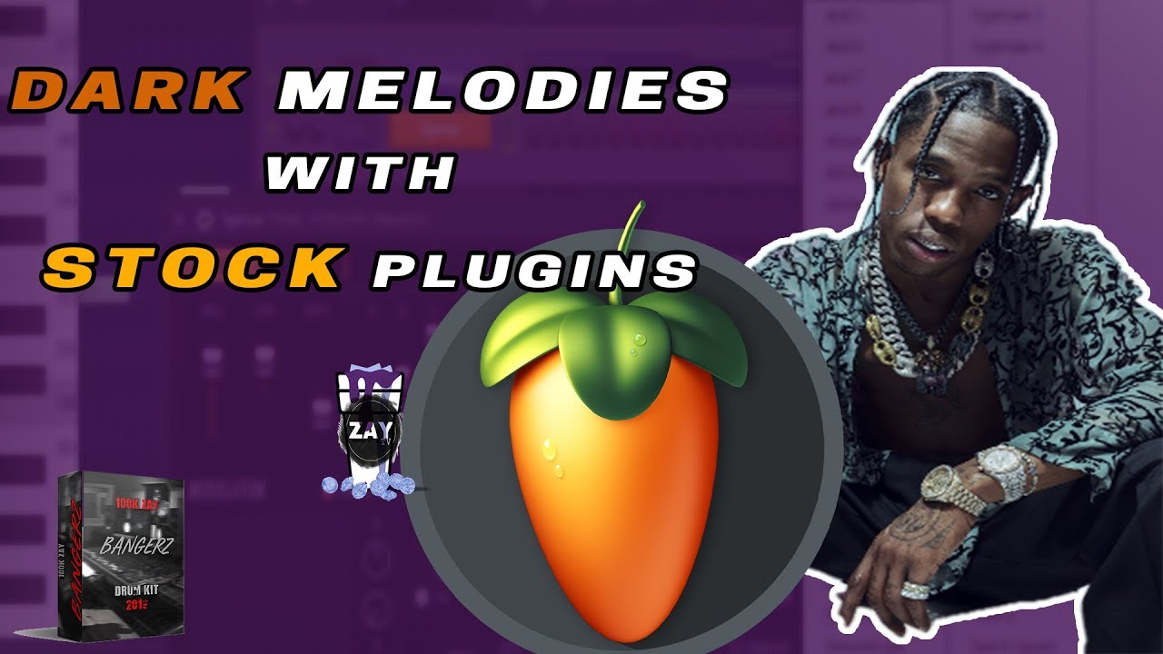 HOW TO MAKE A DARK TRAP MELODY WITH STOCK PLUGINS 2019 | Making A Beat ...