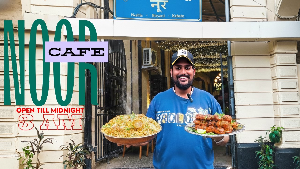 Cafe Noor Mumbai I Opens Till 5am Morning ??