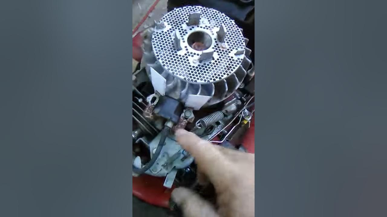 Setting the mower coil gap YouTube