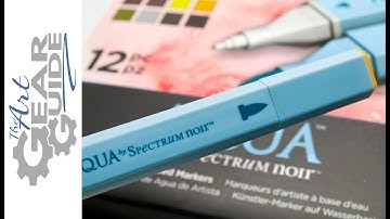 Spectrum Noir Aqua Markers Review